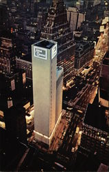 Allied Chemical Tower, #1 Times Square New York, NY Postcard Postcard