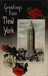 Greetings From New York Postcard Postcard