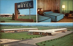 Siesta Motel Eaton, OH Postcard Postcard