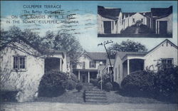 Culpeper Terrace - "The Better Cottages" Postcard