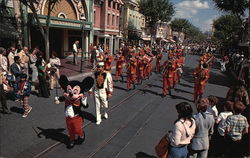 The Disneyland Band Postcard