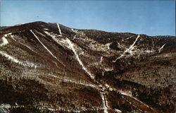 Bird's Eye View of Sugarbush Valley Ski Area Postcard