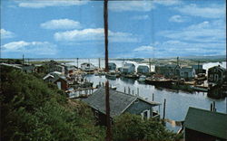 Quaint Menemsha Harbor Martha's Vineyard, MA Postcard Postcard