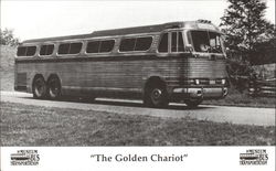 "The Golden Chariot" Buses Postcard Postcard