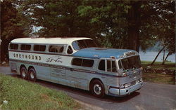 Through Vacation Wonderland by Greyhound Scenicruiser Buses Postcard Postcard