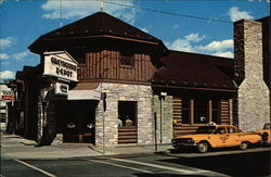 Greyhound Bus Depot Saginaw, MI Postcard Postcard