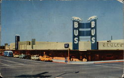 Greyhound Bus Terminal Postcard