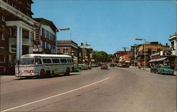 Main Street Newport, VT Postcard Postcard