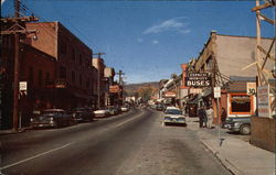 Main Street Looking North Liberty, NY Postcard Postcard