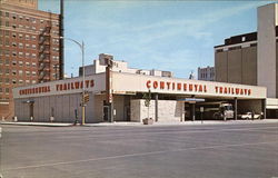 Continental Trailways Bus Depot Lincoln, NE Postcard Postcard