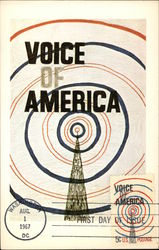 Voice of America Postcard