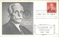 Andrew W. Mellon - 1855-1937 Maximum Cards Postcard Postcard