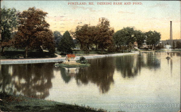 Deering Park and Pond Portland, ME