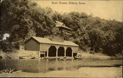 Boat House Postcard