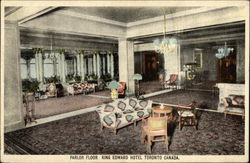 King Edward Hotel - Parlor Floor Toronto, ON Canada Ontario Postcard Postcard