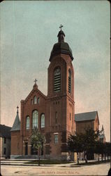 St. John's Church Erie, PA Postcard Postcard