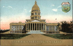 Kansas State Capitol Postcard