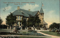 Agricultural College, Administration Building Postcard