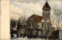 City Hall Casselton, ND Postcard Postcard