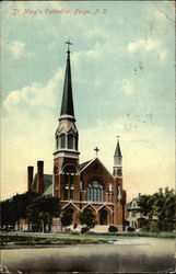 St. Mary's Cathedral Fargo, ND Postcard Postcard