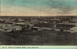 View from Elevator Conrad, MT Postcard Postcard