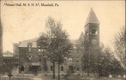 Alumni Hall, MSNS Postcard