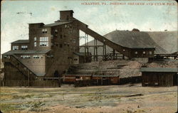 Johnson Breaker and Culm Pile Scranton, PA Postcard Postcard