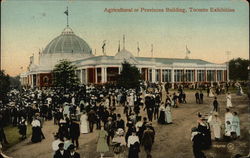 Agricultural or Provinces Building, Toronto Exhibition Ontario Canada Postcard Postcard