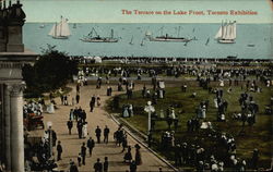 The Terrace on the Lake Front Toronto, Canada Misc. Canada Postcard Postcard