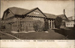 Lewis & Clark Exposition, Forestry Building Portland, OR Postcard Postcard