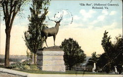 "Elks Rest", (Hollywood Cemetery) Richmond, VA Postcard Postcard