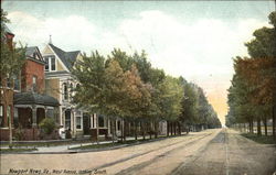 West Avenue, Looking South Postcard