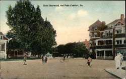 Hotel Sherwood Old Point Comfort, VA Postcard Postcard