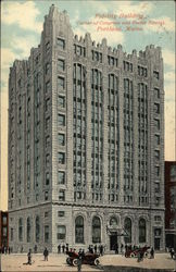 Fidelity Building at Corner of Congress and Preble Streets Portland, ME Postcard Postcard