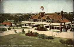 Riverton Casino Portland, ME Postcard Postcard