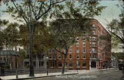 The Lafayette Hotel Postcard