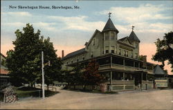 New Skowhegan House Postcard