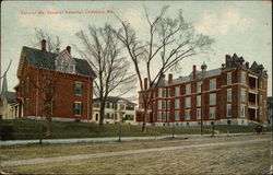 Central Me. General Hospital Postcard