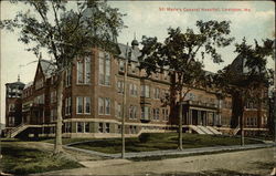 St. Marie's General Hospital Postcard