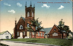 First Baptist Church Livermore Falls, ME Postcard Postcard