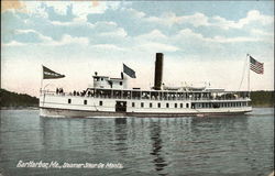 Steamer "Sleur de Monts" Postcard