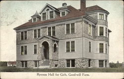 Ryerson Hall for Girls, Good-will Farm Hinckley, ME Postcard Postcard