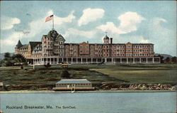 The SamOset, Rockland Breakwater Postcard