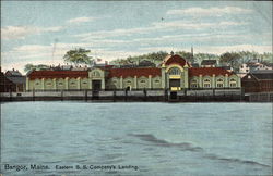 Eastern SS Company's Landing Postcard