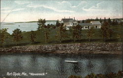 Wawenock Port Clyde, ME Postcard Postcard