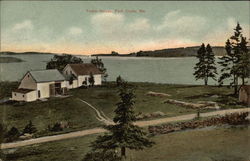 Town House Port Clyde, ME Postcard Postcard