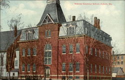 Webster Grammar School Auburn, ME Postcard Postcard