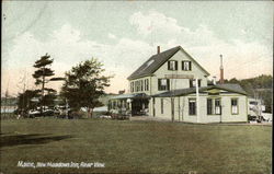 New Meadows Inn - Rear View Postcard