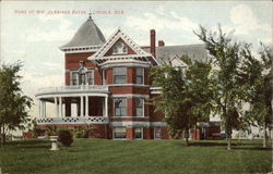 Home of Wm. Jennings Bryan Postcard