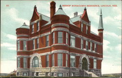 Bishop Bonacum's Residence Postcard